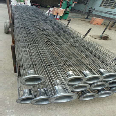 Un buon prezzo. I montaggi industriali del collettore di polveri hanno galvanizzato la gabbia d'acciaio del sacchetto filtro in linea