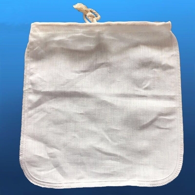 Un buon prezzo. Tessuto filtrante di filtro-pressa dal cotone del poliestere, borsa del latte del dado con il cordone in linea