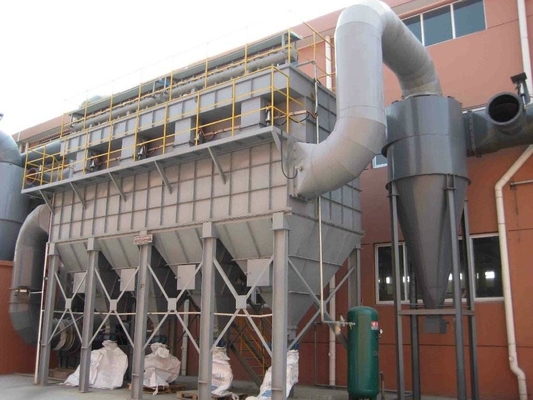 Un buon prezzo. Impulso inverso Jet Bag Filter Dust Collection per l'estrazione del vapore dell'officina in linea